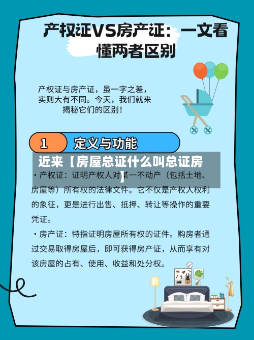 近来【房屋总证什么叫总证房】