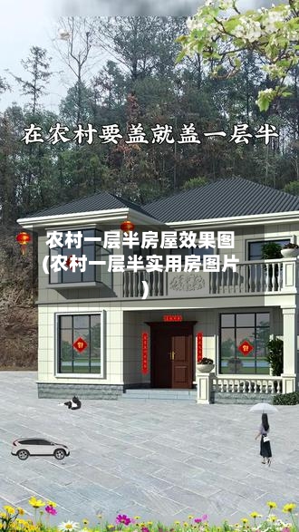 农村一层半房屋效果图(农村一层半实用房图片)