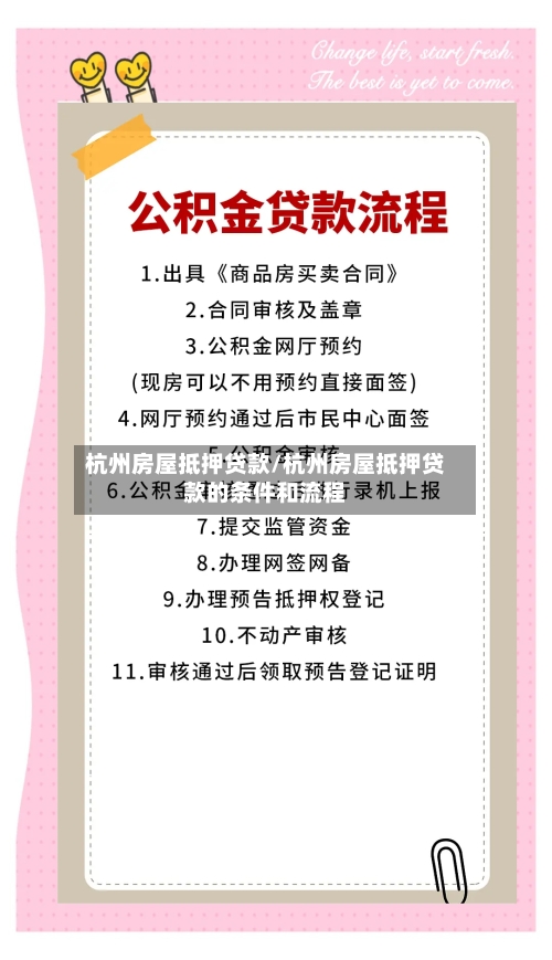 杭州房屋抵押贷款/杭州房屋抵押贷款的条件和流程